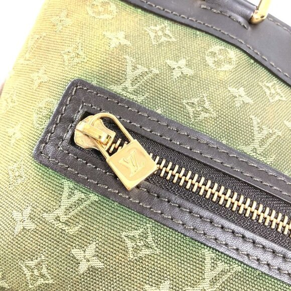 Louis Vuitton Tote Lucille PM Monogram Mini Canvas Khaki - Picture 5 of 9